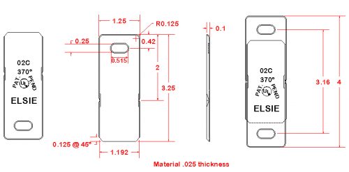 Model C Fusible Link (No Hooks) – Elsie MFG