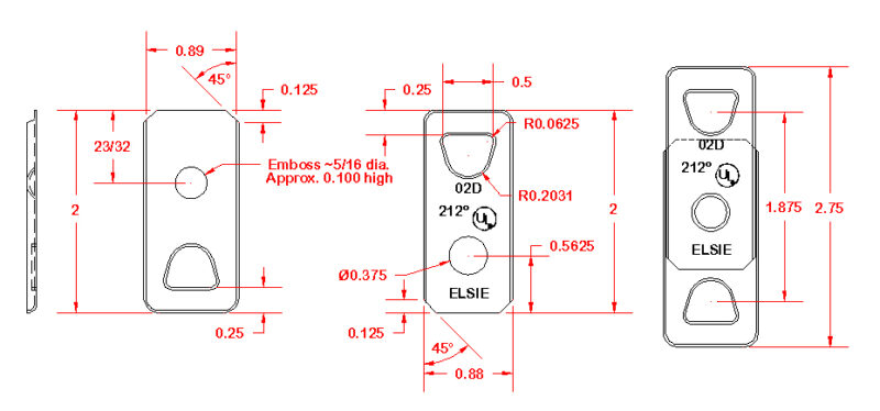 Model D Fusible Link (Long Hooks) – Elsie MFG