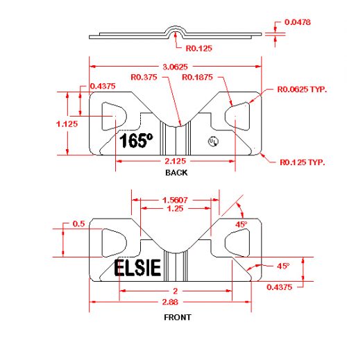 Model Y Fusible Link (No Hooks) – Elsie MFG